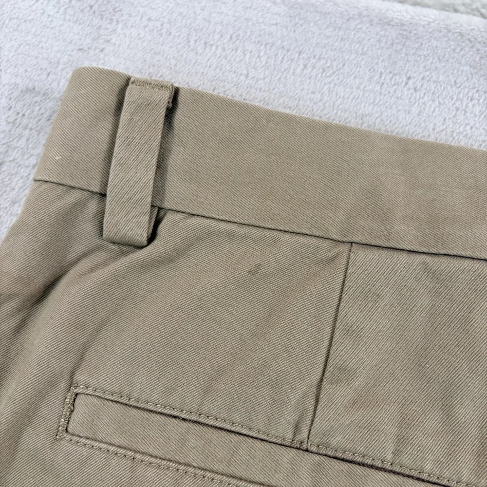 Banana Republic Fulton Chino Skinny Fit Pants in Beige Men Fits 34x31 Tag 33x32